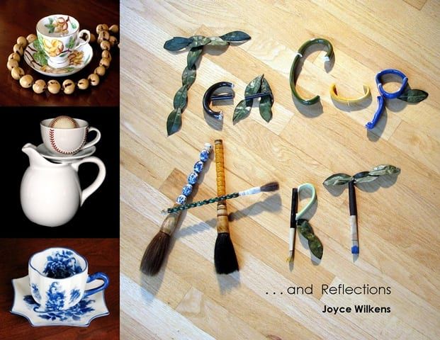 teacup art book by joyce wilkens