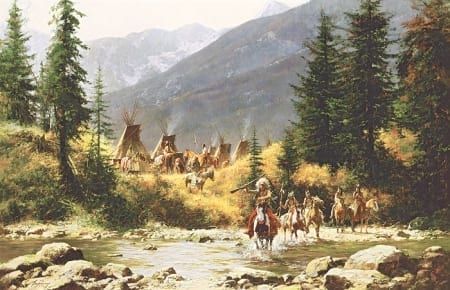Crow Country - Howard Terpning