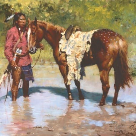 Deeds of His Father - Howard Terpning