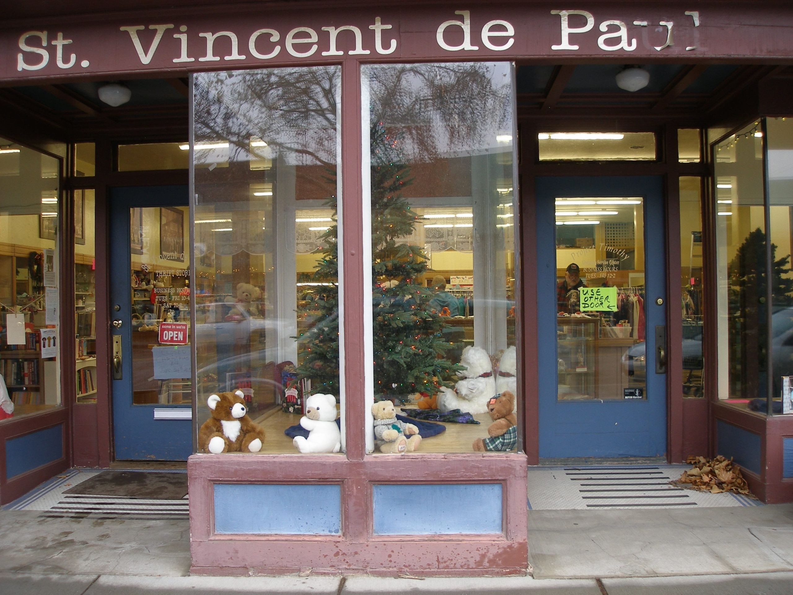 Project Timothy is located within the St Vincent de Paul building in Dayton, WA