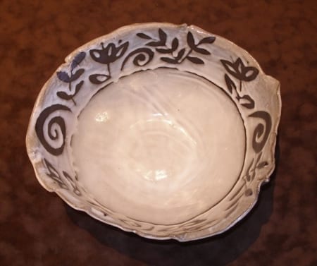 Old World Colossal Bowl in Chocolate Clay