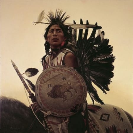 Young Plains Indian