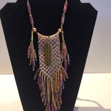 Necklace - Intricate Woven Design