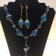 Necklace & Earrings Set - Blue Dreams
