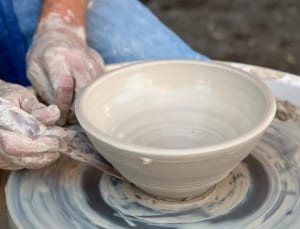 pottery wheel bowl production pat fleming