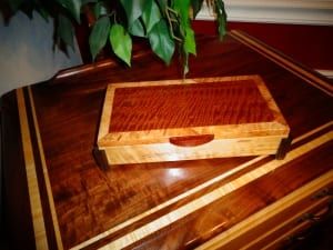 small jewel box wood with feet ron jackson