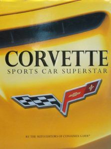 corvette yellow car book harri