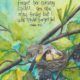 God never foget bible verse shawna wright birds watercolor